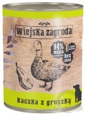 Wiejska Zagroda Kaczka z gruszką puszka 800g