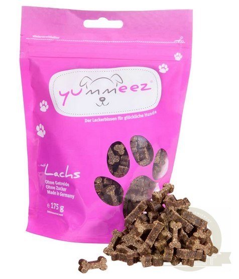 Yummeez bezzbożowe Kosteczki Łososiowe 175g Yummeez bezzbożowe Kosteczki Łososiowe 175g