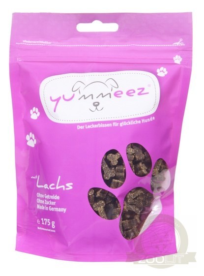 Yummeez bezzbożowe Kosteczki Łososiowe 175g Yummeez bezzbożowe Kosteczki Łososiowe 175g