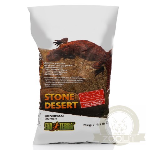 EXO TERRA Stone Desert Ochra 5kg - podłoże pustynne do terrarium