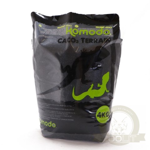 Komodo CaCo3 Sand Czarny - jadalny piasek dla gadów Komodo CaCo3 Sand Czarny - jadalny piasek dla gadów