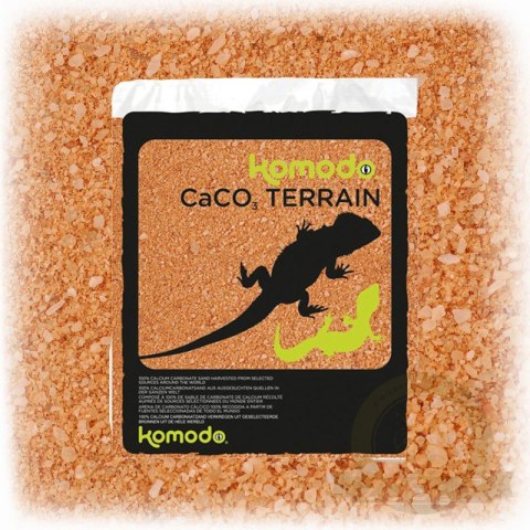 Komodo CaCo3 Sand Terracota - jadalny piasek dla gadów Komodo CaCo3 Sand Terracota - jadalny piasek dla gadów