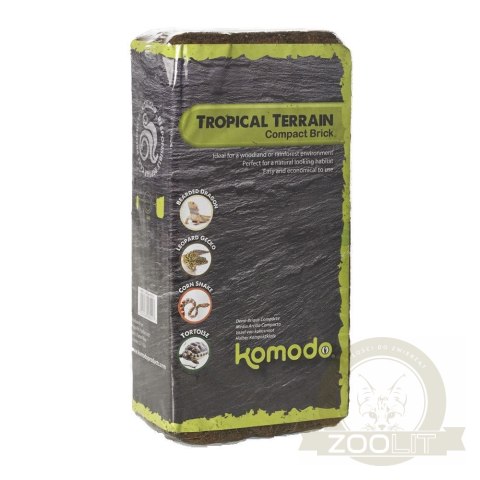 Komodo Tropical Terrain Brick L - podłoże z włókien kokosa 8l Komodo Tropical Terrain Brick L - podłoże z włókien kokosa 8l