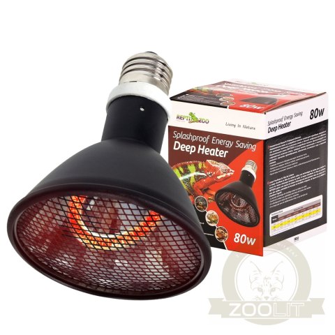 Repti-Zoo Deep Heater 80W - promiennik ciepła Repti-Zoo Deep Heater 80W - promiennik ciepła