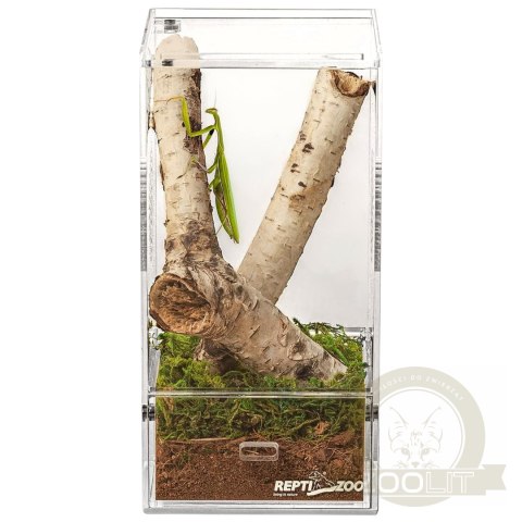 Repti-Zoo Easy Clean Acrylic Terrarium - terrarium akrylowe 10x10x20cm Repti-Zoo Easy Clean Acrylic Terrarium - terrarium akrylowe 10x10x20cm