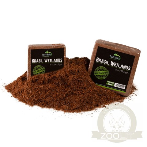 Terrario Brasil Wetlands 1.5l - podłoże z włókien kokosa Terrario Brasil Wetlands 1.5l - podłoże z włókien kokosa