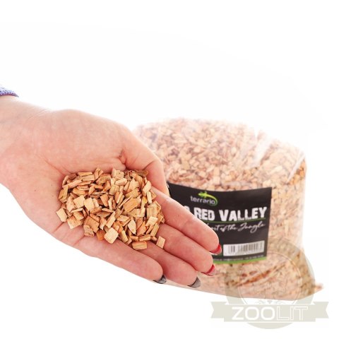 Terrario Buffalo Red Valley 5l - średnie zrębki olcha Terrario Buffalo Red Valley 5l - średnie zrębki olcha