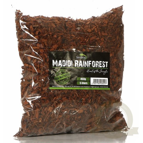 Terrario Madidi Rainforest 5l 500g - drobne zrębki kokosa Terrario Madidi Rainforest 5l 500g - drobne zrębki kokosa