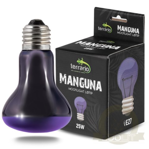 Terrario Manguna Moonlight Lamp - żarówka nocna 25W Terrario Manguna Moonlight Lamp - żarówka nocna 25W