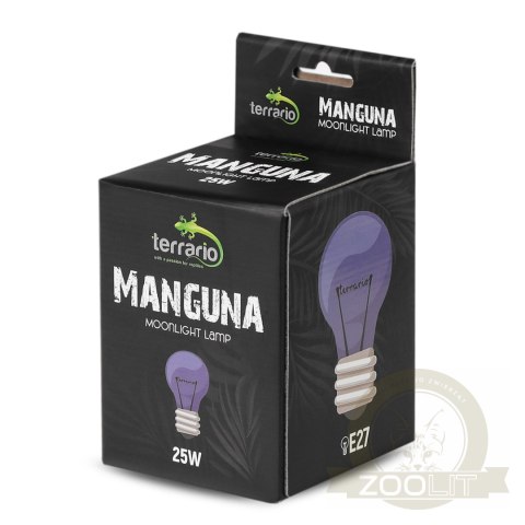 Terrario Manguna Moonlight Lamp - żarówka nocna 25W Terrario Manguna Moonlight Lamp - żarówka nocna 25W
