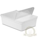 Terrario Reptiland White 25x19x7,5cm - białe terrarium faunarium