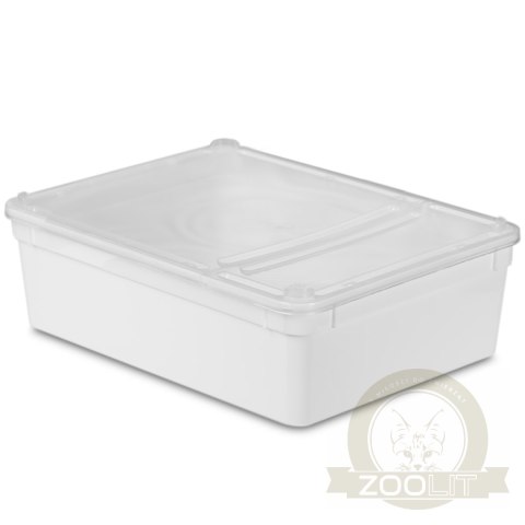 Terrario Reptiland White 25x19x7,5cm - białe terrarium faunarium Terrario Reptiland White 25x19x7,5cm - białe terrarium faunarium
