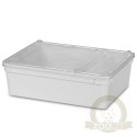 Terrario Reptiland White 25x19x7,5cm - białe terrarium faunarium