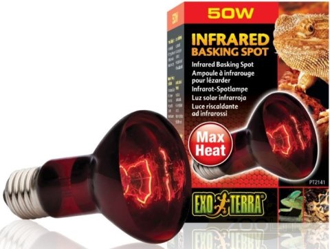 EXO TERRA Podczerwona żarówka grzewcza 50W EXO TERRA Podczerwona żarówka grzewcza 50W
