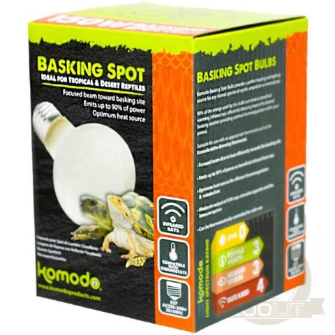 Komodo Basking Spot 50W - żarówka grzewcza 3w1 Komodo Basking Spot 50W - żarówka grzewcza 3w1