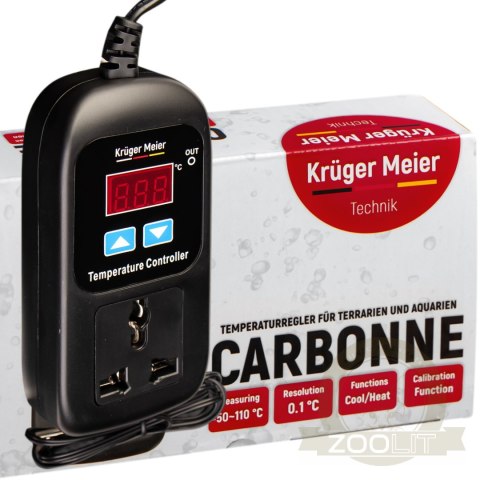 Kruger Meier Carbonne - termostat elektroniczny Kruger Meier Carbonne - termostat elektroniczny