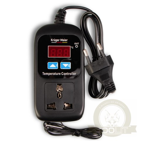 Kruger Meier Carbonne - termostat elektroniczny Kruger Meier Carbonne - termostat elektroniczny