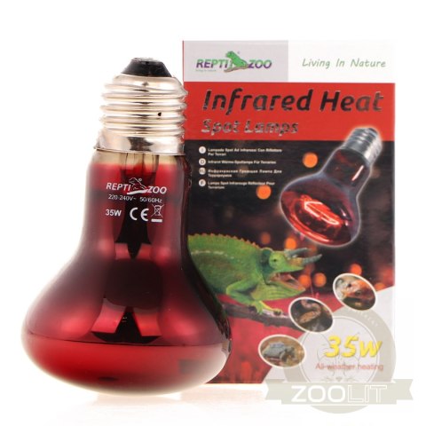 Repti-Zoo Infrared Heat 35W - żarówka grzewcza podczerwona Repti-Zoo Infrared Heat 35W - żarówka grzewcza podczerwona