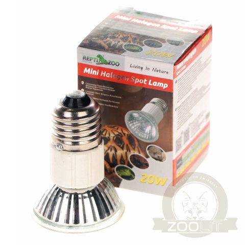 Repti-Zoo Mini Halogen Spot 20W - mały halogen grzewczy Repti-Zoo Mini Halogen Spot 20W - mały halogen grzewczy