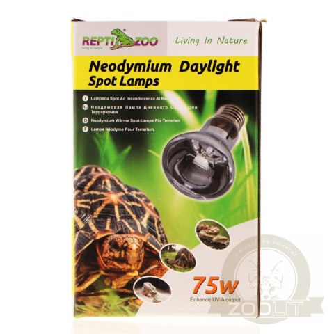 Repti-Zoo Neodymium Daylight 75W - żarówka grzewcza neodymowa Repti-Zoo Neodymium Daylight 75W - żarówka grzewcza neodymowa
