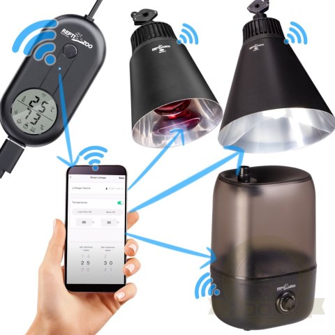 Repti-Zoo Smart Wi-Fi Deep Lamp - lampa na żarówki grzewcze Wi-Fi Repti-Zoo Smart Wi-Fi Deep Lamp - lampa na żarówki grzewcze Wi-Fi