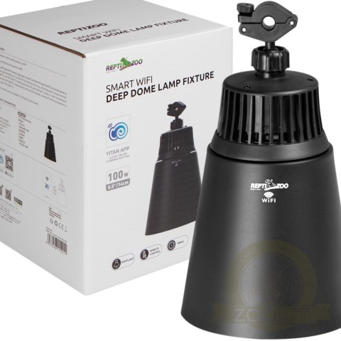 Repti-Zoo Smart Wi-Fi Deep Lamp - lampa na żarówki grzewcze Wi-Fi Repti-Zoo Smart Wi-Fi Deep Lamp - lampa na żarówki grzewcze Wi-Fi