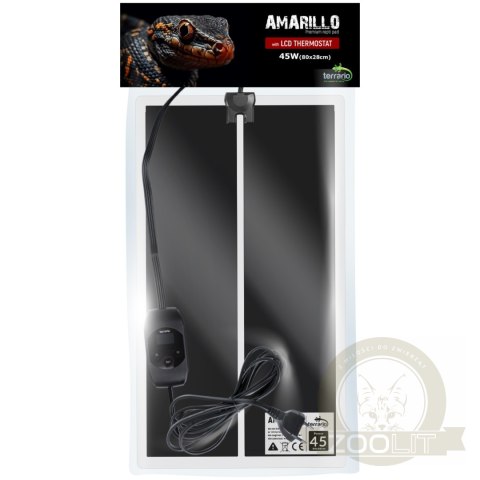 Terrario Amarillo 45W - mata grzewcza z termostatem LCD Terrario Amarillo 45W - mata grzewcza z termostatem LCD