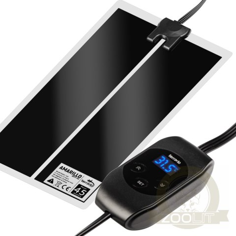 Terrario Amarillo 45W - mata grzewcza z termostatem LCD Terrario Amarillo 45W - mata grzewcza z termostatem LCD