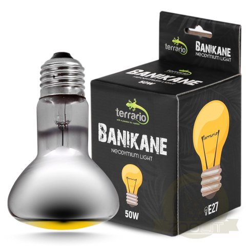 Terrario Banikane Neodymium Light - żarówka grzewcza neodymowa 50W Terrario Banikane Neodymium Light - żarówka grzewcza neodymowa 50W
