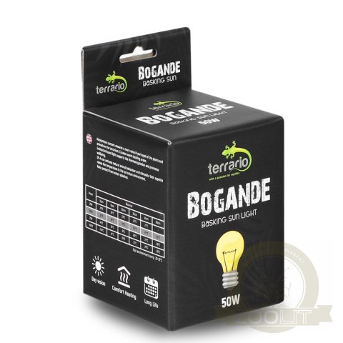 Terrario Bogande Basking Sun Light - żarówka grzewcza 50W Terrario Bogande Basking Sun Light - żarówka grzewcza 50W