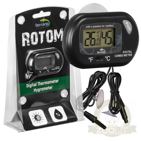 Terrario Rotom Digital Thermometer Hygrometer - termometr i higrometr Terrario Rotom Digital Thermometer Hygrometer - termometr i higrometr