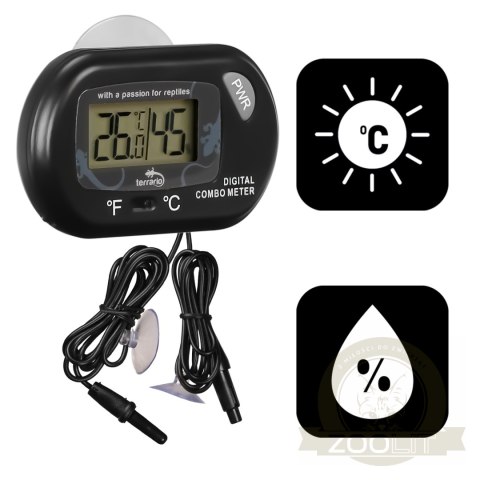 Terrario Rotom Digital Thermometer Hygrometer - termometr i higrometr Terrario Rotom Digital Thermometer Hygrometer - termometr i higrometr