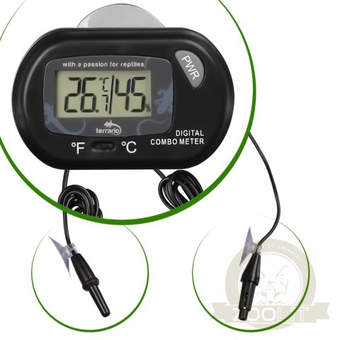 Terrario Rotom Digital Thermometer Hygrometer - termometr i higrometr Terrario Rotom Digital Thermometer Hygrometer - termometr i higrometr