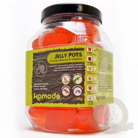 Komodo Jelly Pot Strawberry - pokarm truskawka w żelu Komodo Jelly Pot Strawberry - pokarm truskawka w żelu