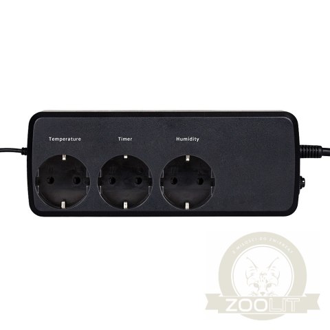 Repti-Zoo EZ Thermo-Hygro-Timer Control - termo/higrostat z programatorem sekundowym