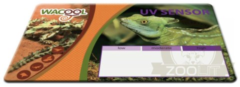 Repti-Zoo Karta do pomiaru promieniowania UV Repti-Zoo Karta do pomiaru promieniowania UV