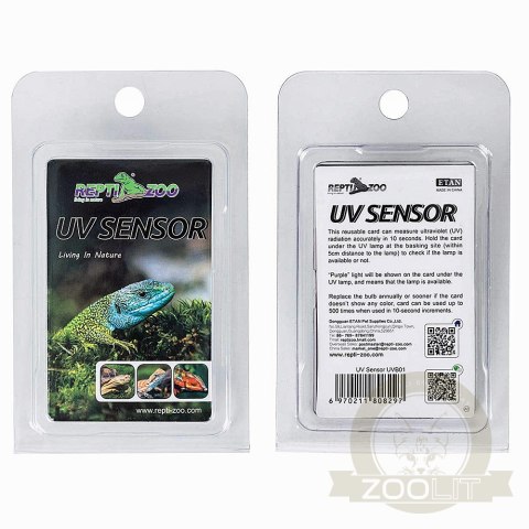 Repti-Zoo Karta do pomiaru promieniowania UV Repti-Zoo Karta do pomiaru promieniowania UV