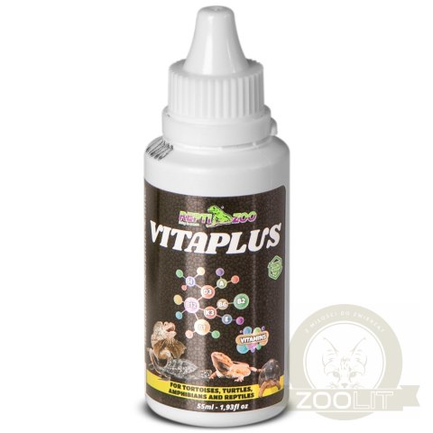 Repti-Zoo Vitaplus 55ml - witaminy dla gadów i płazów w płynie