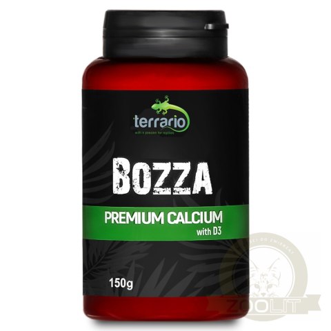 Terrario Bozza Calcium with D3 - wapno z witaminą D3 150g Terrario Bozza Calcium with D3 - wapno z witaminą D3 150g