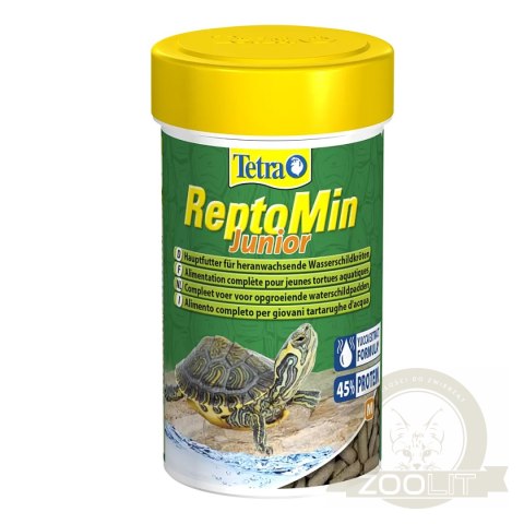 Tetra ReptoMin Junior 100ml - pokarm dla dorastających żółwi wodnych Tetra ReptoMin Junior 100ml - pokarm dla dorastających żółwi wodnych