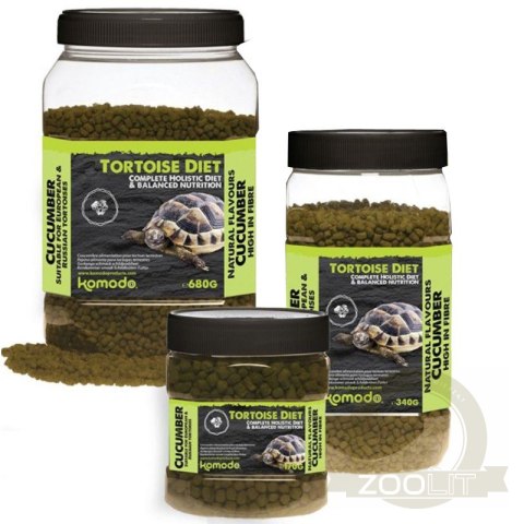 Komodo Tortoise Diet Cucumber 680g - pokarm dla żółwi Komodo Tortoise Diet Cucumber 680g - pokarm dla żółwi