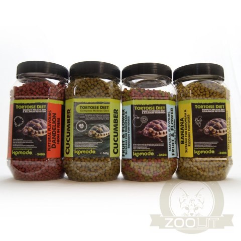 Komodo Tortoise Diet Dandelion 340g - pokarm dla żółwi Komodo Tortoise Diet Dandelion 340g - pokarm dla żółwi