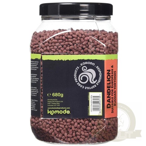 Komodo Tortoise Diet Dandelion 680g - pokarm dla żółwi Komodo Tortoise Diet Dandelion 680g - pokarm dla żółwi