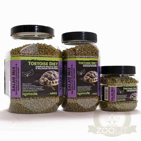 Komodo Tortoise Diet Salad Mix 340g - pokarm dla żółwi Komodo Tortoise Diet Salad Mix 340g - pokarm dla żółwi