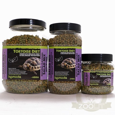 Komodo Tortoise Diet Salad Mix 340g - pokarm dla żółwi Komodo Tortoise Diet Salad Mix 340g - pokarm dla żółwi