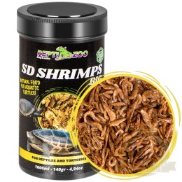 Repti-Zoo Semi Dry Shrimps L 1000ml - krewetki półmiękkie