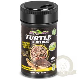 Repti-Zoo Turtle 3-Mix Menu 100ml - pokarm z czosnkiem dla żółwi wodnolądowych