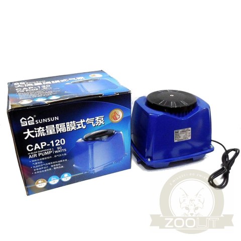 SunSun Hi-Blow Air Pump 120 - pompa powietrza z technologią Super Quiet SunSun Hi-Blow Air Pump 120 - pompa powietrza z technologią Super Quiet