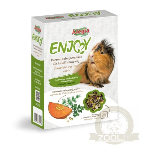 Alegia Enjoy pokarm dla świnki morskiej 400g Alegia Enjoy pokarm dla świnki morskiej 400g