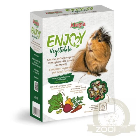 Alegia Enjoy vegetable dla świnki morskiej 600g Alegia Enjoy vegetable dla świnki morskiej 600g